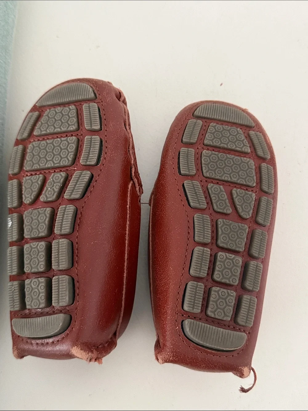 Janie and Jack Leather Moccasin Loafers for Kids